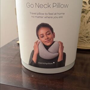 Gray Go Neck Pillow